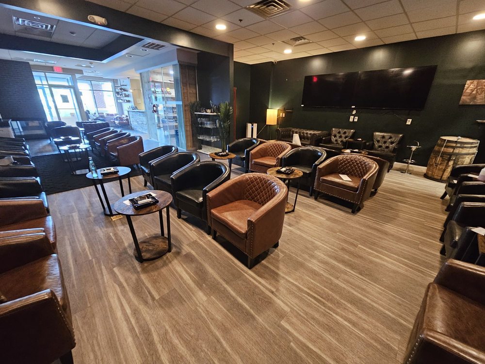 main cigar smoking area
